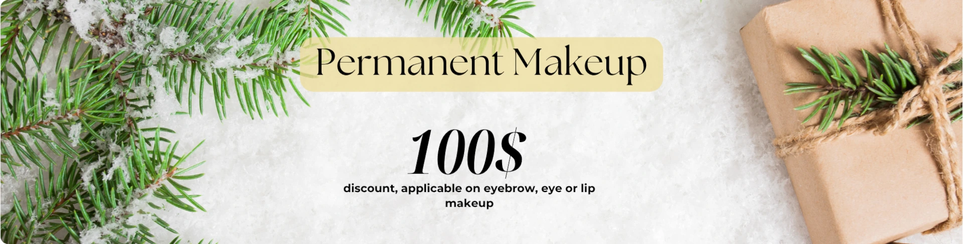 Promotion November & December 2025 - Permanent makeup