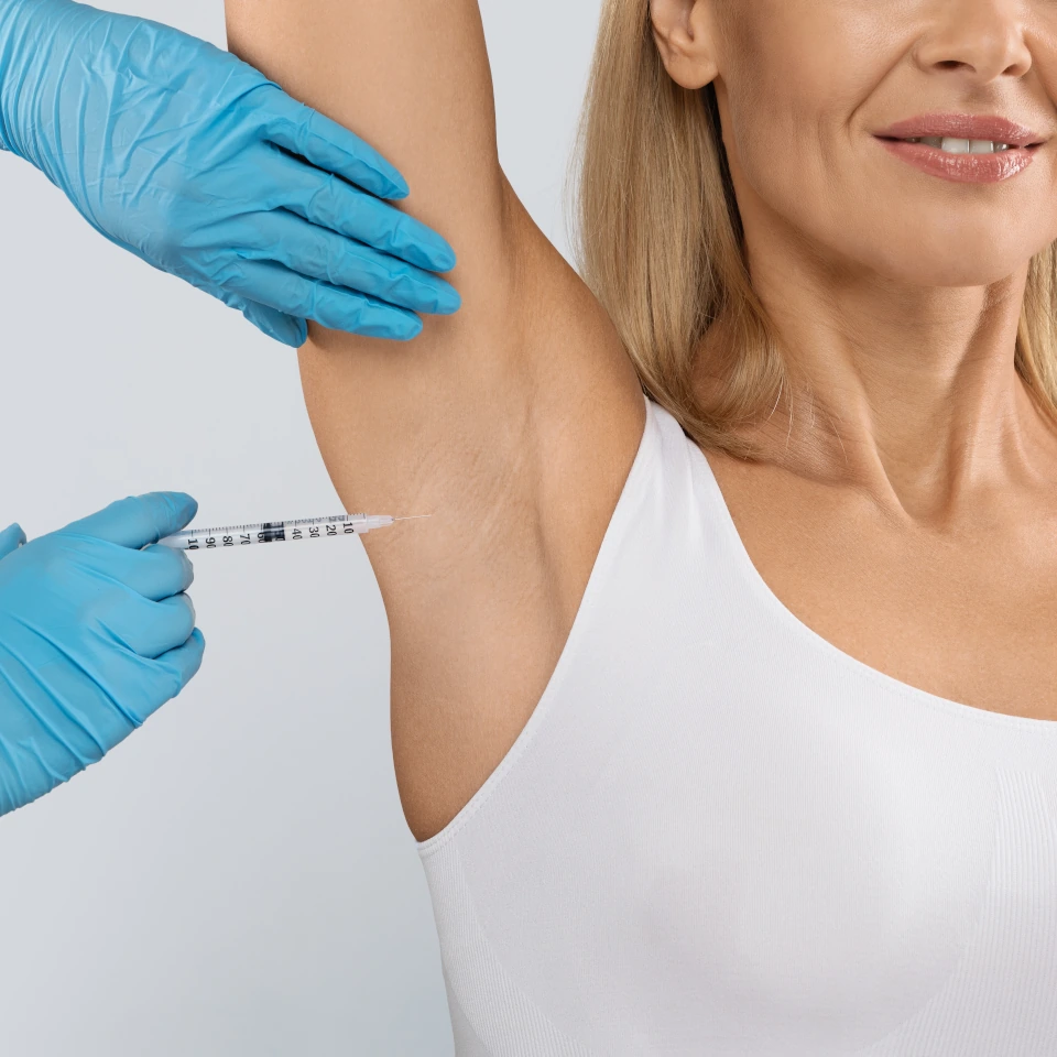 Traitement hyperhidrose - Sudation excessive transpiration